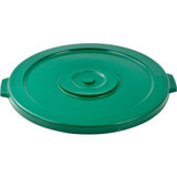 Global Industrial Plastic Trash Can Lid - 44 Gallon Green