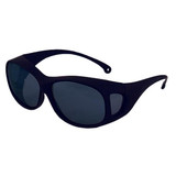 KleenGuard™ V50 OTG* Eyewear, Black Frame, Smoke Mirror Anti-Fog Lens, 1/Each