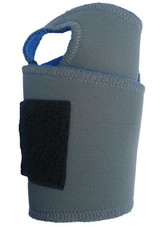 Condor Wrist Support,M,Ambidextrous,Gray/Blue 2HEX1