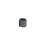 Grey Pneumatic Socket,3/8"Dx1"Standard 1032R