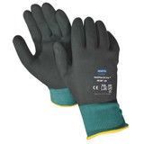 Honeywell North Coated Gloves,Nitrile,Green/Black,2XL,PR NF35F/11XXL