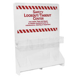 Brady Safety Lockout/Tagout Center,Red/Wht LC503E