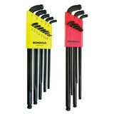 Bondhus L-Wrench Stubby Dbl Ball End MultiPCS,22 BND27098