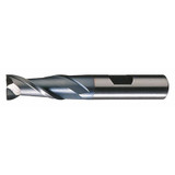 Cleveland Sq. End Mill,Single End,Pow Met,1" C40838