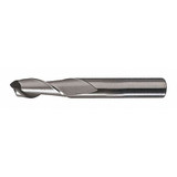 Cleveland Sq. End Mill,Single End,HSS,1/8" C40849