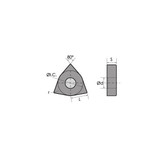 Hhip Wnmg-432-Ef Ticnal Coated Carbide Insert 6039-5432