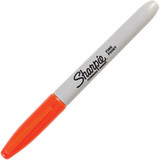 Sharpie Perm Marker,Fine Point,Orange Ink 30006