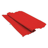 Roadpro Red Log Haulers Flag,w/Sewn-In,18x18 1818L