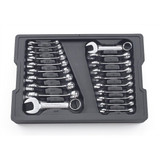 Kd Tools SAE/Metric Stubby Wrench Set 20 pcs. 81903