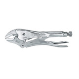 Irwin Locking Pliers,Curved Jaw,Wire Cutter,5" 0902L3