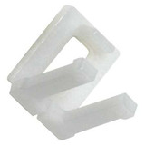 Partners Brand Poly Strapping Buckles,1/2",PK1000 PS12PLBUCK