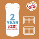 Coffee Mate Powder Coffee Cream,Lite,Original,PK12 74185CT