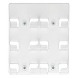 Deflecto Cardholder,Wall Mount,6 Pocket,Clear 70601