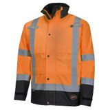 Pioneer Ripstop Jacket,Orange,4XL V1200251U-4XL