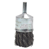 Lisle Brush Wire End,1",0.020 Wire Knotted 14040