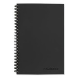 Cambridge Notebook,5"X8",1Subject,Black 06096