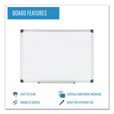 Mastervision Dry Erase Board,Porcelain,48x96" CR1501170MV
