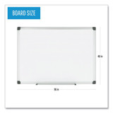 Mastervision Dry Erase Board,Porcelain,48x96" CR1501170MV