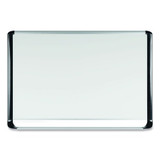 Mastervision Dry Erase Board,Gold Ultra,36x48",Black MVI050201