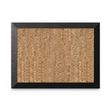 Mastervision Natural Cork Bulletin Board,36x24,Black SF0722581012