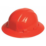 Erb Safety Hard Hat,Type 1, Class E,Hi-Vis Orange 19500