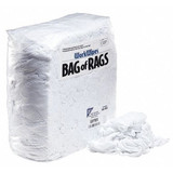 Pig Rags,New White T-Shirt,25 lb. Bag WIP501