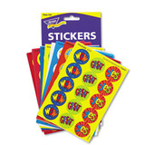 Trend Stinky Stickers Pack,Praise Words,PK435 T6490
