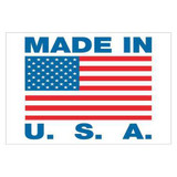 Tape Logic Label,Made U.S.A.,2x3" USA305