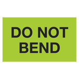 Tape Logic Label,Do Not Bend,3x5" DL2343