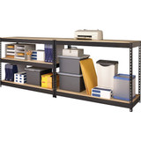 Hirsh Rivet Shelving,5 Shelf,72Hx36Wx18"D 17127
