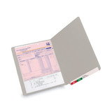 Smead Folder,End Tab,Gray,PK100 25310