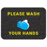 Pig Wash Your Hands Floor Sign,PK4 GMM21001-BK