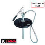 K-Tool International Lever Action Bucket Pump 5 Gallon Pail KTI73993