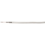 Carol Coaxial Cable,RG-6/U,18 AWG,White C5775.41.02