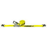 Lift-All Tie Down Strap,Flat-Hook,Yellow 60501