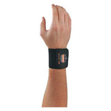 Proflex by Ergodyne Universal Wrist Wrap,Black,PK6 400