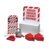 Brady Lockout Station,Filled,Electrical,1 Lock 3075