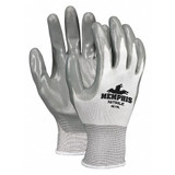 Mcr Safety Coated Gloves,3/4 Dip,S,8-3/4",PK12 9679XS
