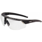 Honeywell Uvex Safety Glasses,Clear Lens,Black Frame S2850