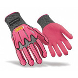 Ansell Impact Gloves,Knit,Cut5,S,PR BHIP-062-08