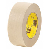 Scotch Masking Tape,2x60 yd.,Tan,PK12 T93723212PK