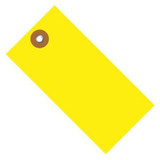 Tyvek Shipping Tag,3 3/4x1 7/8",Yellow,PK100 G14031B