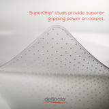Deflecto Chairmat,Lip,36x48",Clear CM13113