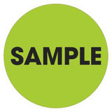 Tape Logic Label,Sample,Circle 2" DL1269