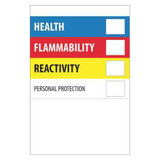 Tape Logic Label,Flammability Reactivity,2x3" DL1306