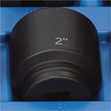 Grey Pneumatic Socket,3/4"Dx2",Standard 3064R