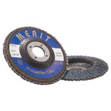 Merit Flap Disc,7 In x 60 Grit,7/8 08834193434