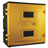 Sim Supply Safety Cabinet,Plastic,Yellow  6ATM0