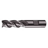 Cleveland Sq. End Mill,Single End,Pow Met,1" C49284