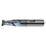 Cleveland Sq. End Mill,Single End,HSS,27/64" C33821
